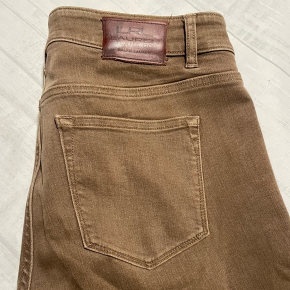 Lauren Ralph Lauren Heritage Brown jeans. Size 10. - Picture 11 of 11
